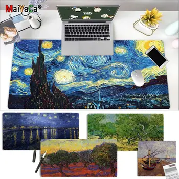 

MaiYaCa New Designs Van Gogh Beautiful Anime Mouse Mat Rubber PC Computer Gaming mousepad