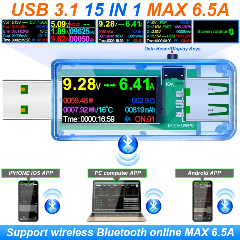 15 em 1 usb 31 tester dc 01