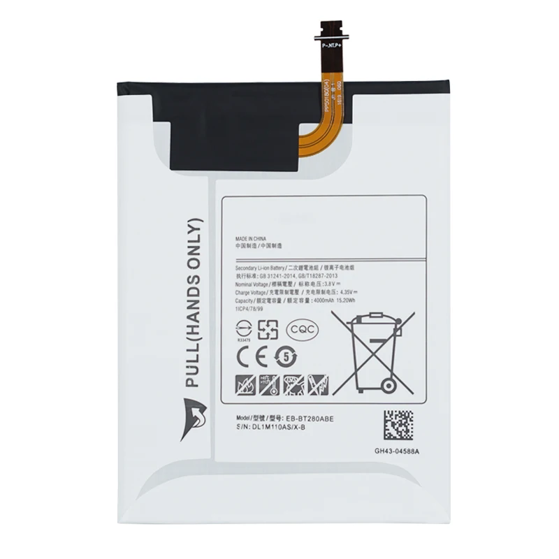 

Original Tablet Battery EB-BT280ABE For Samsung Galaxy Tab A 7.0 SM-T280 SM-T285 4000mAh +Tools