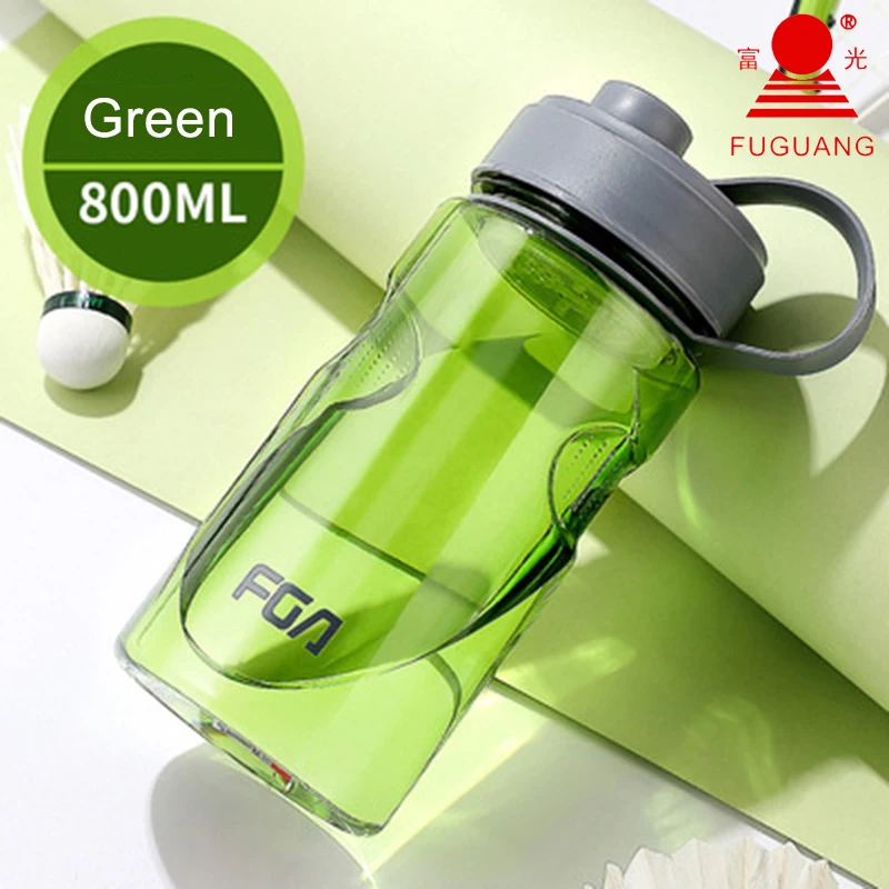 FuGuang пластиковая бутылка для воды портативная 1000 мл большая емкость мужская