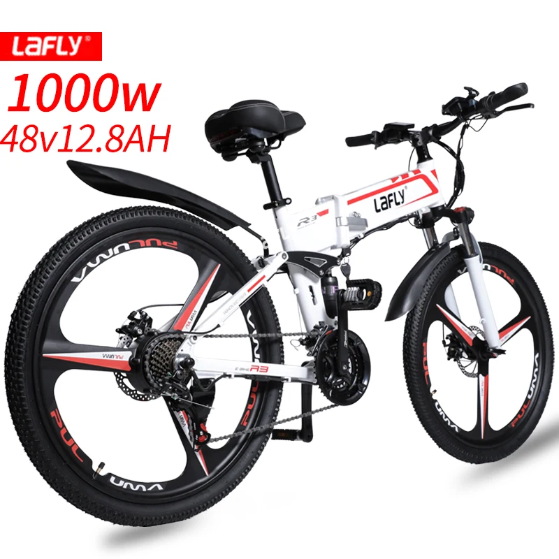 LAFLY X-3 (EU Stock) Electric bike 48V12.8A eBike Aluminum 250W Motor 500W 1000W Powerful electric Bicycle 55 Km/h | Спорт и