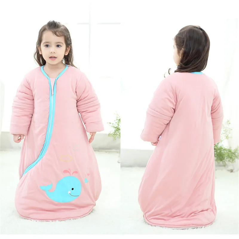 Winter newborn baby sleeping sack bunting kids sleepsack cotton anti-kicking quilt sleeping bag warm baby envelope sleeping bags