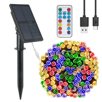 

30M LED Solar Light String Outdoor Waterproof Garden Fairy Lights String Christmas Wedding Party 200 Leds Solar Light Decoration