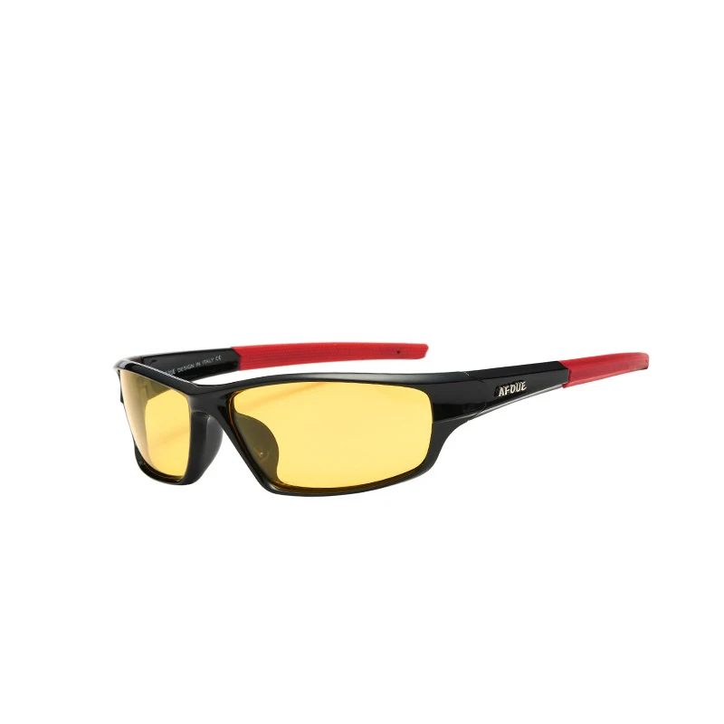 Занавес солнцезащитные очки классические высококачественные поляризованные UV400 Открытый вождения солнцезащитные очки ночного видения очки для мужчин женщин A9 - Цвет линз: 8