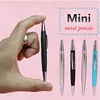 Cute short metal mechanical pencil with 0.5mm or 0.7mm refill Writing creative stationery ► Photo 1/6