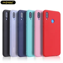 Чехлы для телефонов с Карамельный цвет для huawei Y9 Y6 Y5 Prime P20 P9 P10 Коврики 10 Lite Honor 10 9 Lite 7C 7A Pro 8X 8C P Smart чехол