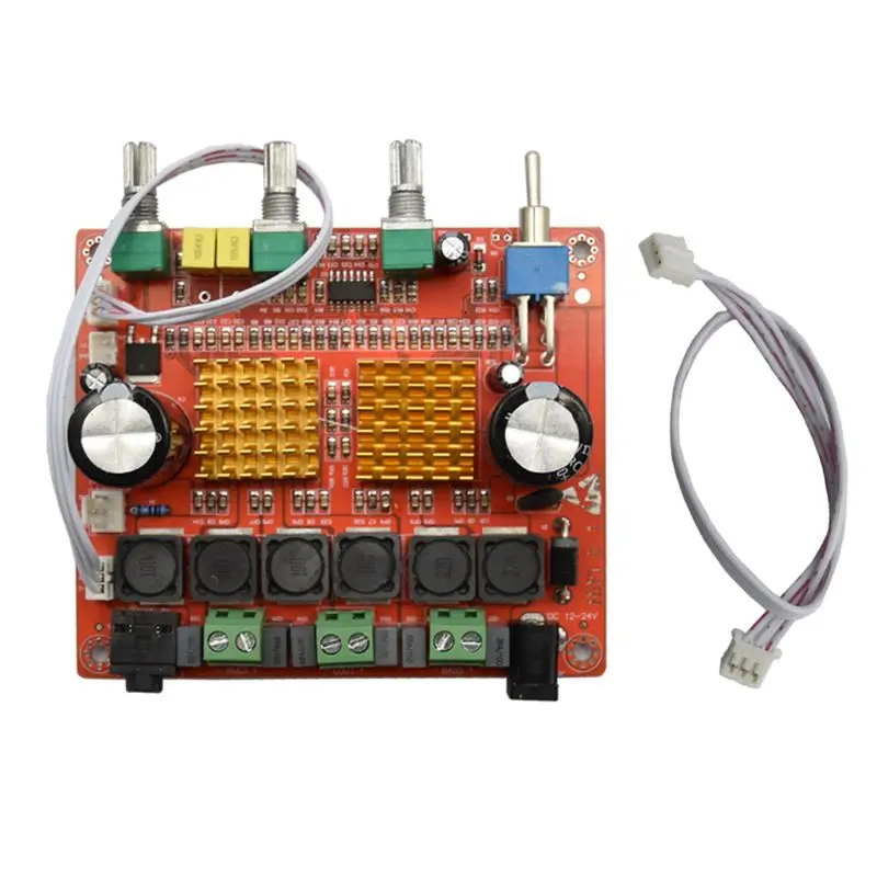 TPA3116D2 2,1 CH класса D 100 Вт+ 50 Вт+ 50 Вт HIFI цифровой сабвуфер усилитель плата 95AF