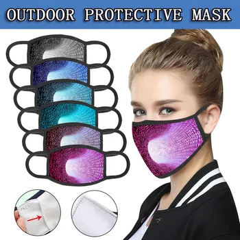 

Windproof Unisex Face Cover Dustproof Breathable masque Facemask Máscara Mouth Cover mascarilla mascarillas In stock Face Mask