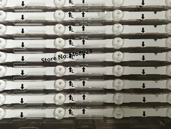 

New Kit 10 PCS LED strip For SAMSUNG UE40J5100AW 2014SVS40_3228 AOT_40_5X6 5X3_3030FC_S_R1 L1 BN96-30449A 30450A D4GE-400DCA-R2