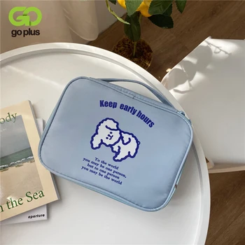 

GOPLUS Cosmetic Bag Travel Portable Storage Bags Toiletry Travel Organizer Makeup Bag for Women