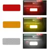 2/4Pcs Reflective Sticker Traffic Safety Night Warning Mark Car Reflective Strip Tape Luminous Car Bumper Decals Reflective ► Photo 3/6