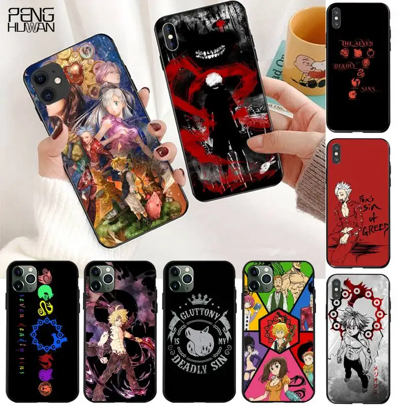 Чехол HPCHCJHM Nanatsu no Taizai Seven Deadly Sin Bling милый чехол для телефона iPhone 11 pro XS MAX 8 7 6 6S Plus X 5S SE