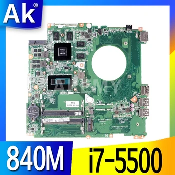 

Akemy Laptop motherboard For HP Pavillion 17-F 17' Inch I7-5500U 840M Mainboard N15P-GT-A2 DAY31AMB6C0 SR23W