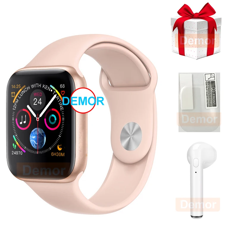 

IWO 8 Smart Watch 44mm Series 4 Bluetooth Heart Rate Monitor Smartwatch for Men Women Gifts iOS iPhone Android Phone Apple Watch