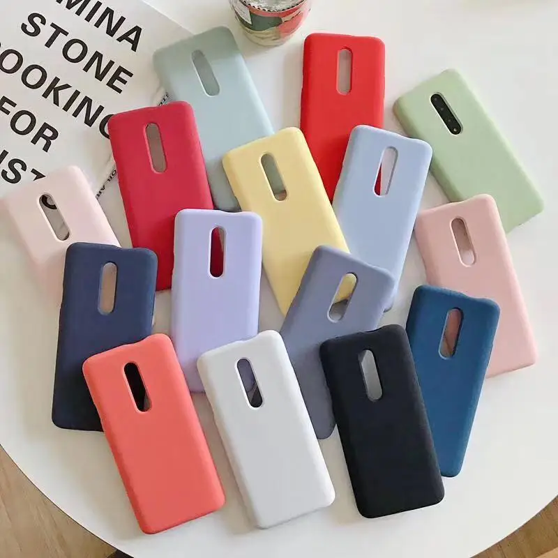 Original Liquid Silicone Phone Cases For Oneplus 7 Luxury Cover One Plus Pro Bumper Oneplus7 Oneplus7pro Case Protection |