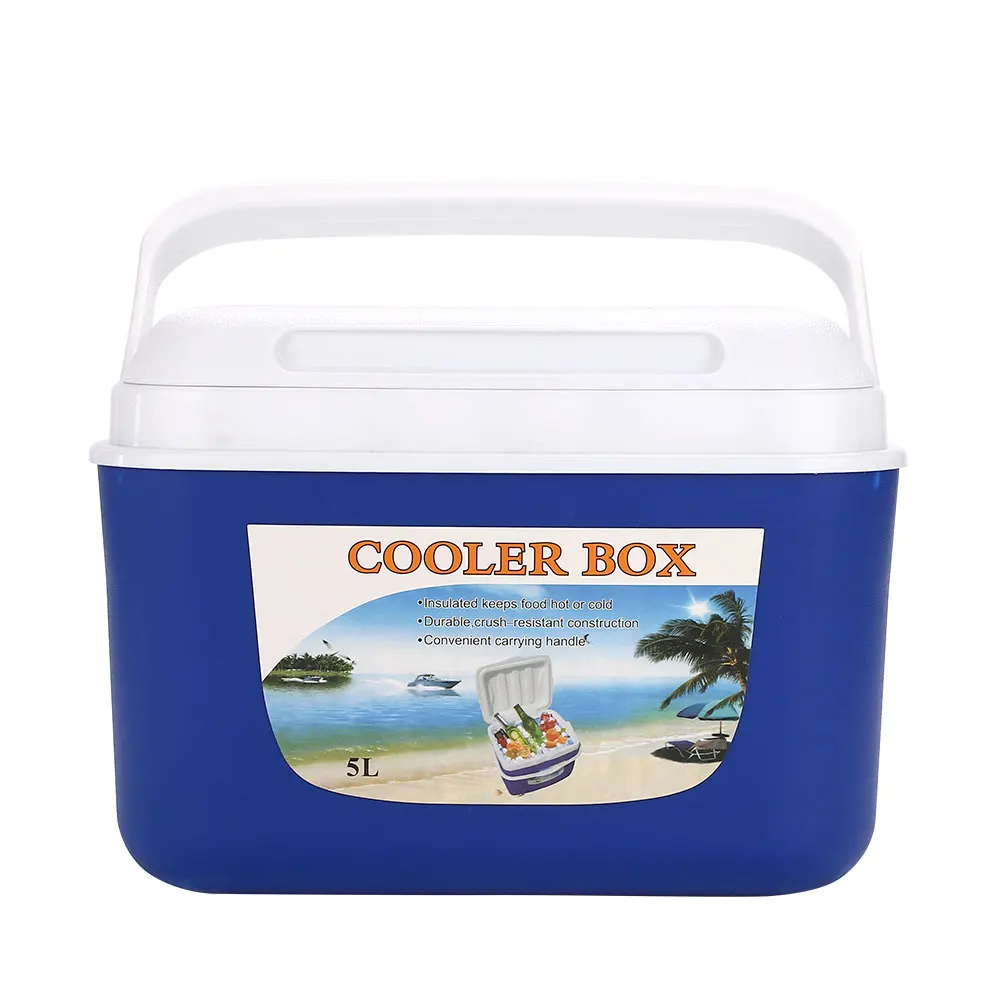 

5L Freezer Practical Camping Fresh Box Portable Outdoor Picnic Cold Preservation Box Wear Protection Refrigeration Kit