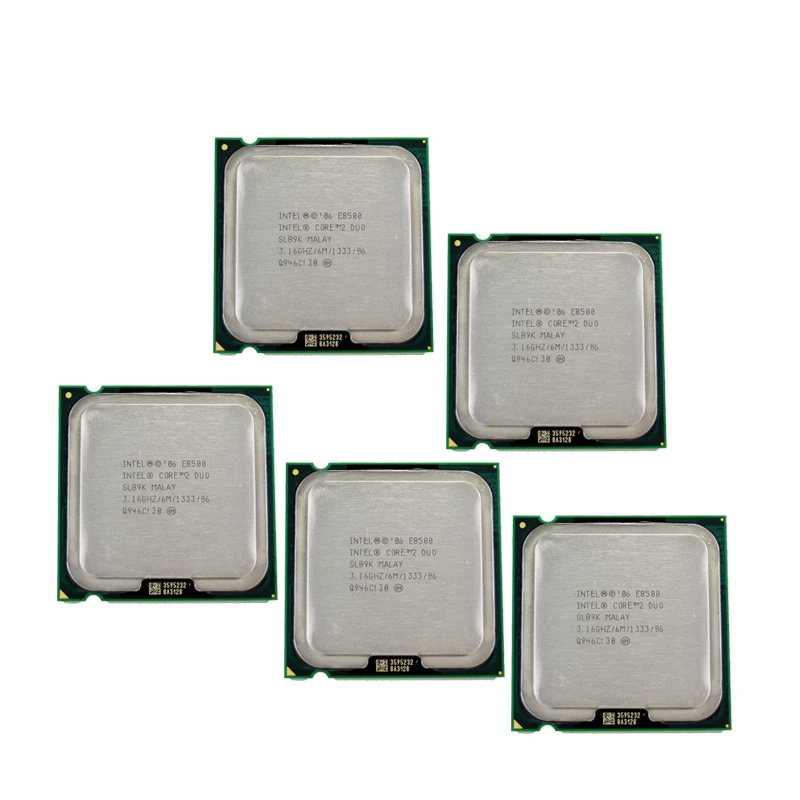 gaming processor Intel Core 2 Duo E8500 Processor Dual-Core 3.16Ghz FSB1333MHz Socket 775 cpu 5pcs/Lot cpu computer
