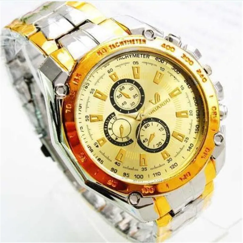 Orlando часы для мужчин часы бренд класса люкс бизнес золото посеребренное покрытие relogio masculino montre Спорт homme zegarki meskie - Цвет: D
