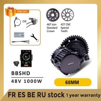

Bafang Motor BBSHD BBS03 48V 52V 1000W Mid Drive Motor 8fun Electric Bike Ebike E-Bike Conversion Kit Engine For Bicycle