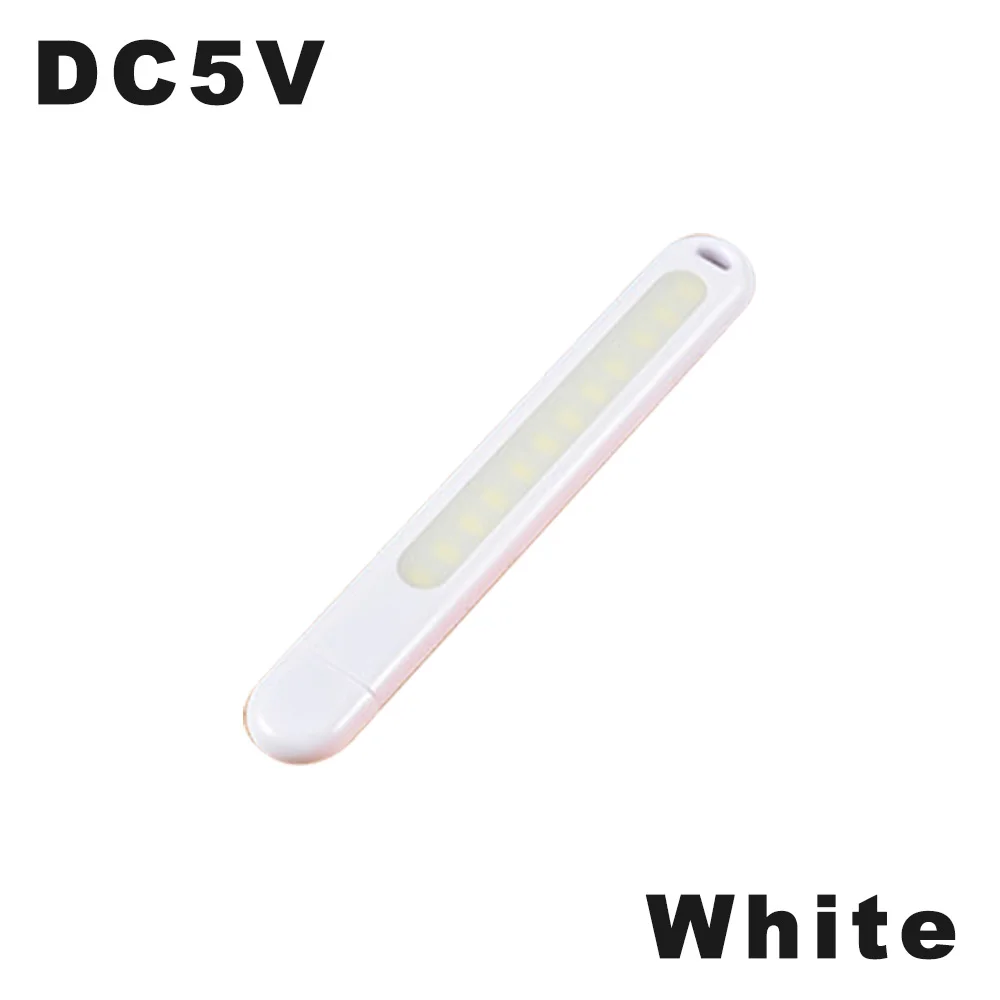 DC5V портативный светодиодный USB светильник для книг u-диск светодиодный светильник 12 Светодиодный s мини лампы для чтения 4 Вт USB ночной Светильник для защиты зрения для мобильных устройств - Испускаемый цвет: Белый