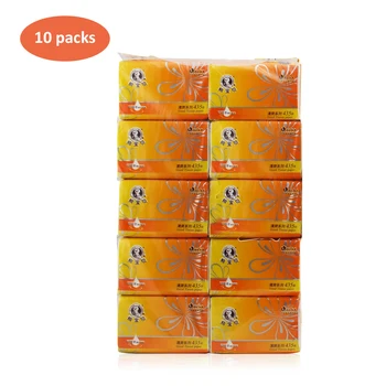 

10 Packs Tissue Paper Towels NapkinsPumps Soft Tissue-friendly Toilet Paper
