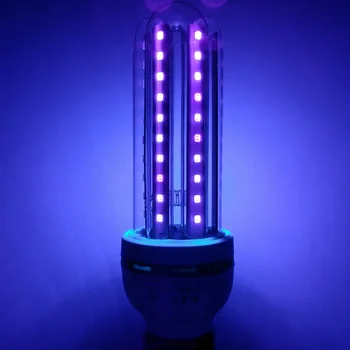 

12v LED purple 395nm light UV lamp insect trap sterilization printing plate curing currency detection 365 wavelength