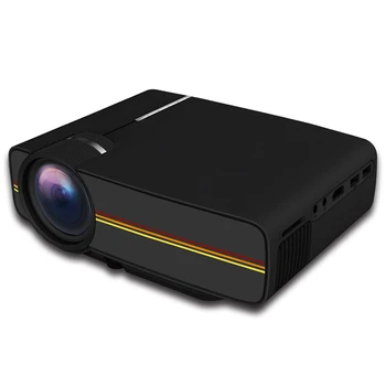 

YG400 Mini Projector Wired Sync Display Portable Video for Home Theatre Support 1080P Proyector AC3 HDMI VGA USB EU Plug