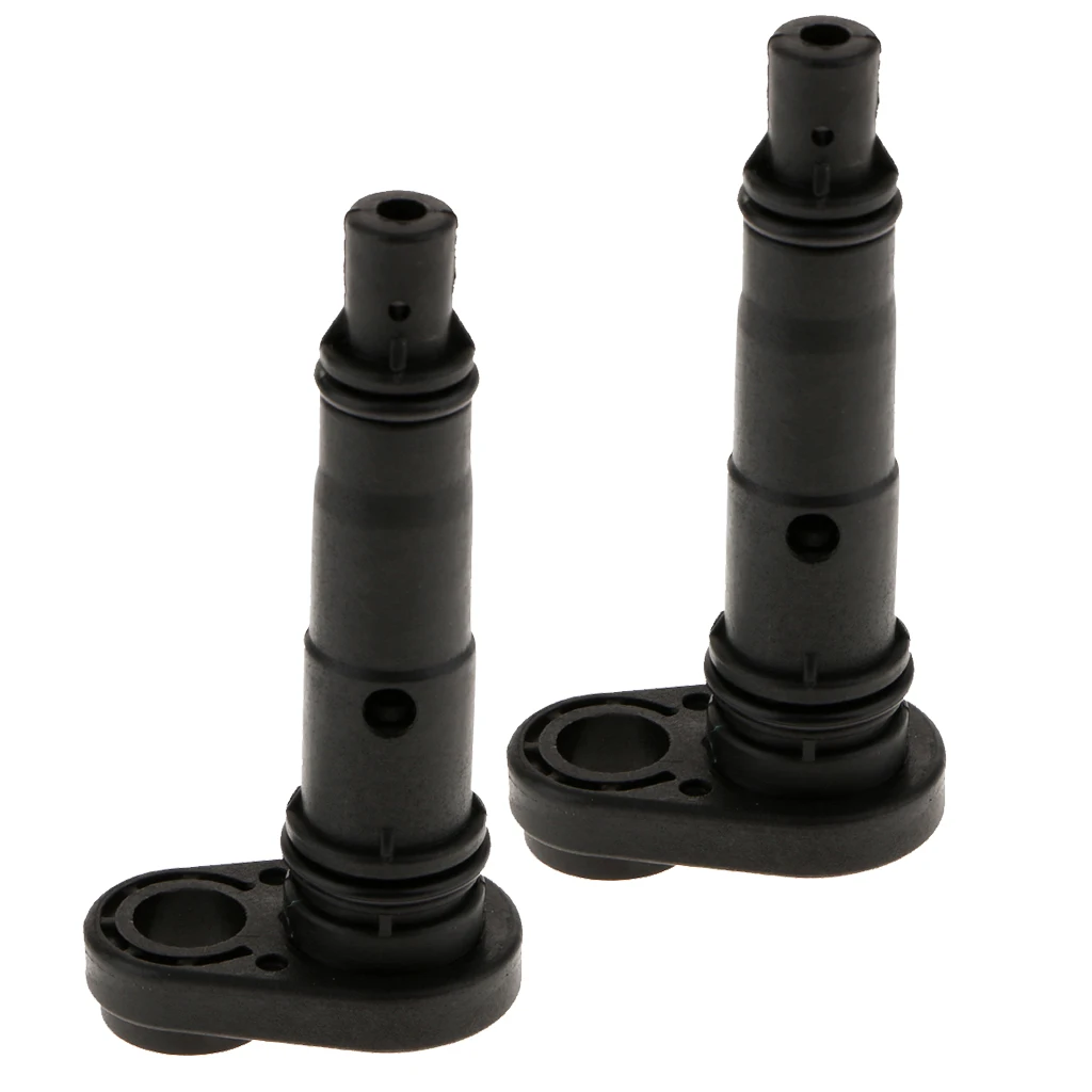 2PCS Black PCV Valve Standard V384 Fits for Acura MDX RDX ZDX 07-13