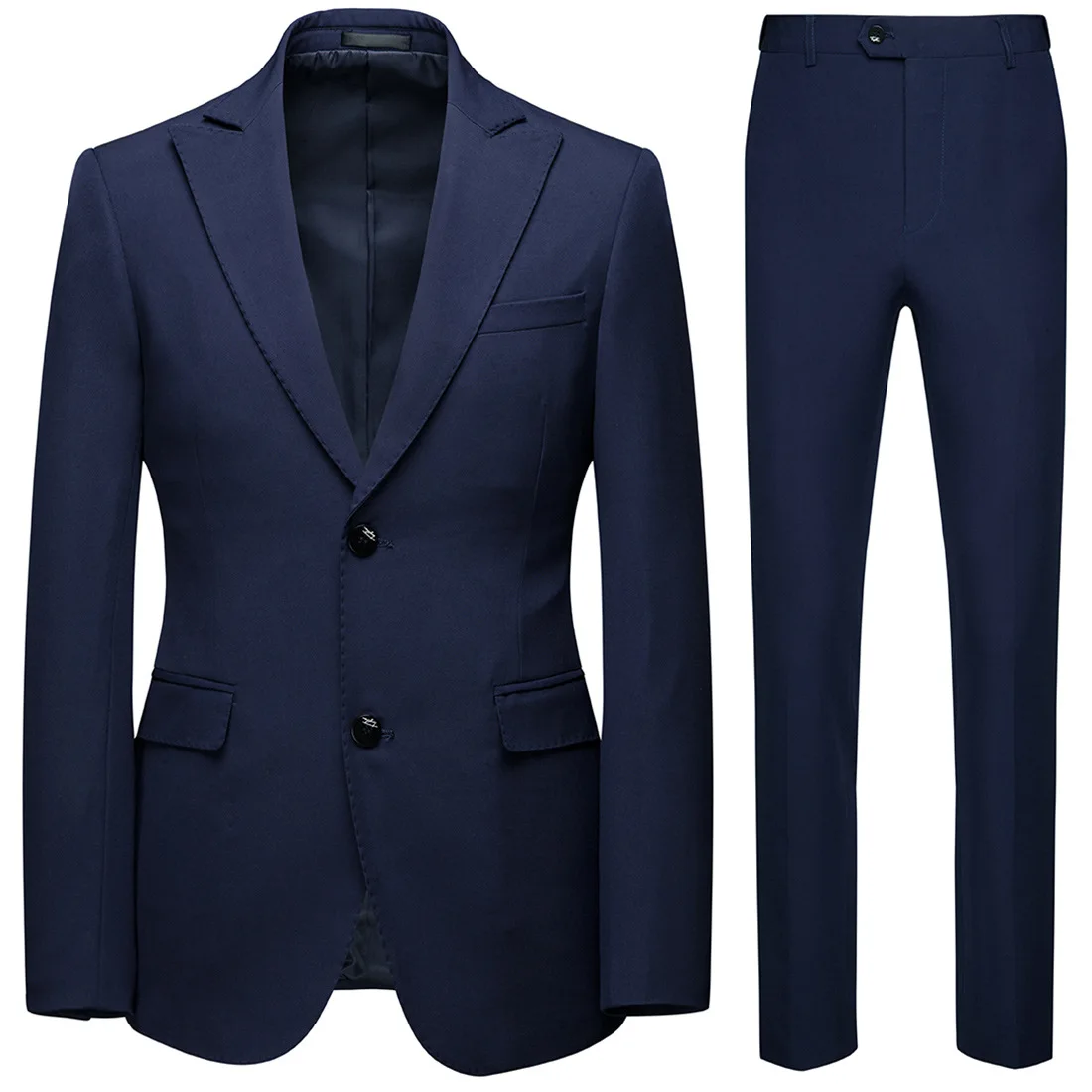 

Large Size Suit Set of 2,Groom's Best Man Wedding Two-button Suit Set,Men Leisure Suits,2 Piece Suits Men,Men Slim Fit Suits
