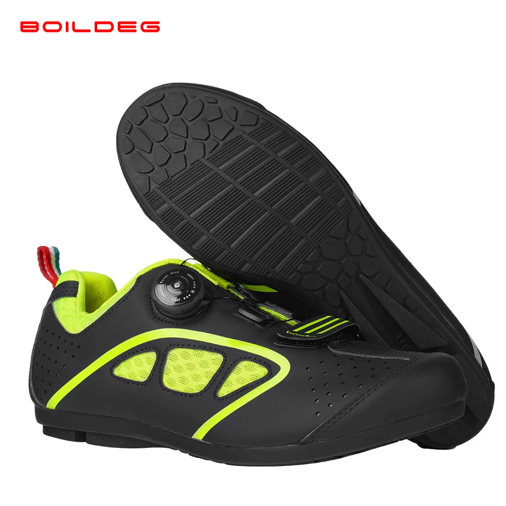 

Volcano Non-Lock Cycling Shoes Men And Women Casual Anti-slip Wear-Resistant Non-Lock Breathable Bike Highway Lock-Free Shoe