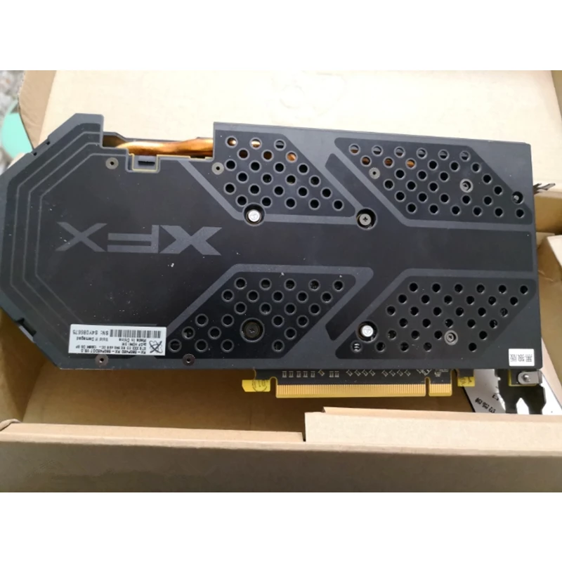 Видеокарты XFX RX 580 4 Гб видеокарты AMD Radeon RX580 4 Гб 2304SP видеокарты GPU настольный компьютер игровая карта Видеокарта не майнит