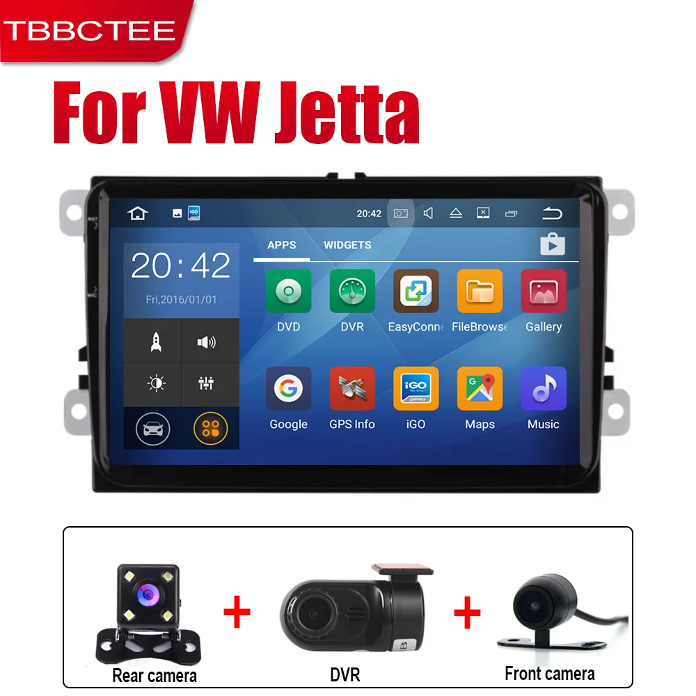 Extre Items Автомобильная магнитола Android Стерео gps навигация для Volkswagen VW Jetta 2005~ Bluetooth wifi 2din Автомобильная магнитола стерео - Цвет: Extre Items