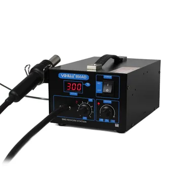 Best 550w 220v Temperature 100-450 Celsius YIHUA 850AD Hot Air Gun Station SMD Soldering Station Heat Air Gun Station