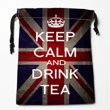 Пользовательские печати keep calm(1) сумки для покупок на шнурках дорожный мешочек для хранения плавать Пешие прогулки игрушка сумка унисекс мульти Size18-12-05-6