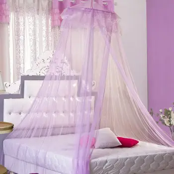 

Double lace palace dome mosquito net Super soft encryption summer anti-mosquito breathable mosquito net*