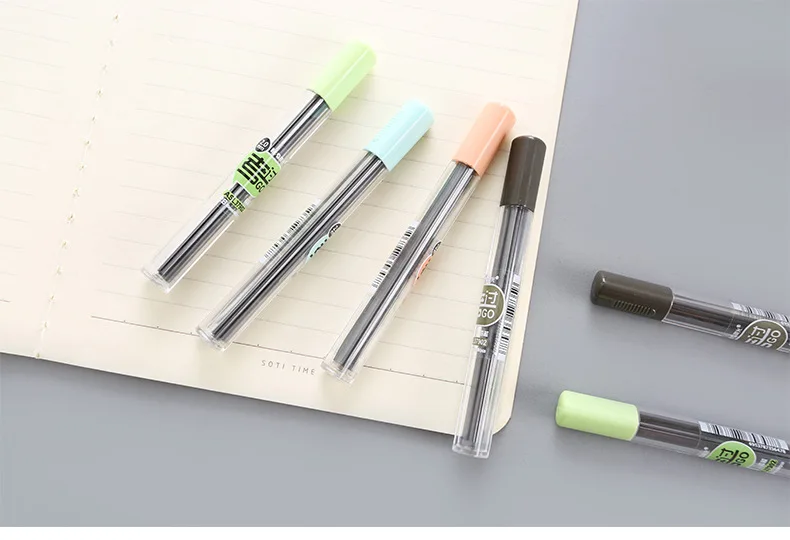 2,0mm Mechanische Bleistift Set Kreative Bleistift Stange Refill für Shool Büro Schriftlich Liefert Kinder Mädchen Exam Ersatz Koreanische Schreibwaren – Detail 5