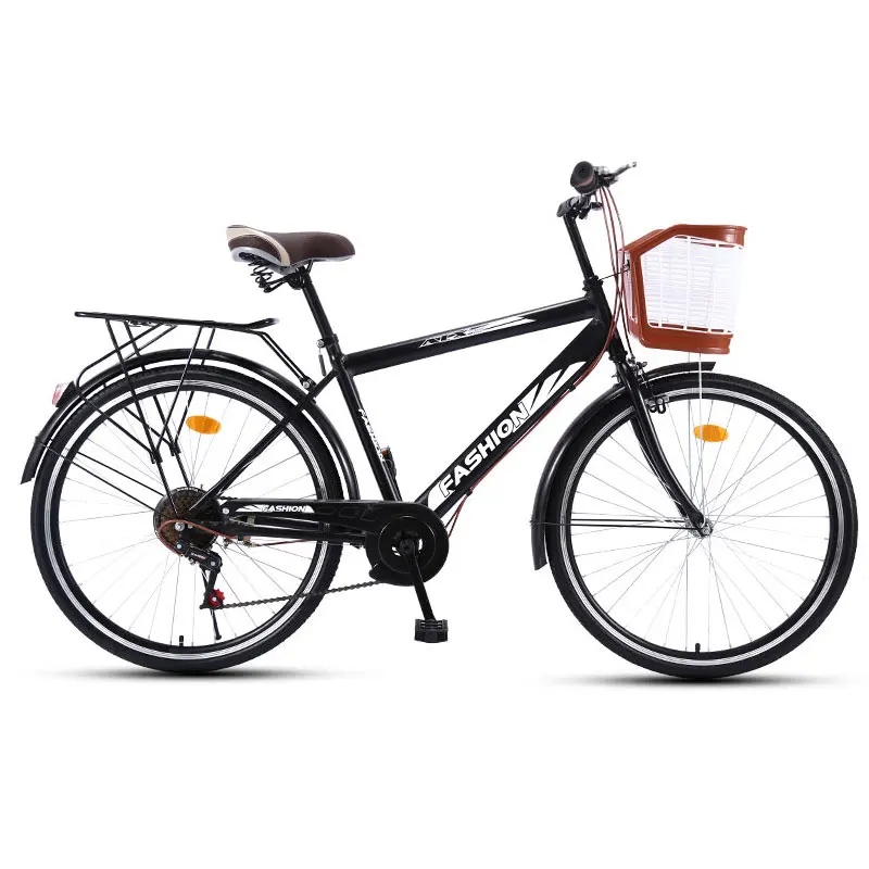 Road Bike 26 inch 6 speed Portable Shift Commuter Retro travel Student Adult Bicycle Selling Men And Women