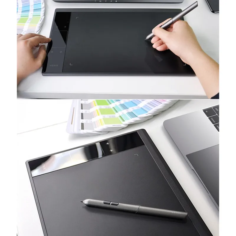 Высококачественный графический планшет для рисования 8192 уровней 10*6 дюймов Активная область цифровой планшет пассивная ручка