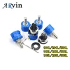 3590S-2 Multiturn Potentiometer 500 1K 2K 5K 10K 20K 50K 100K ohm Potentiometer Adjustable Resistor 3590 102 202 502 103 104 ► Photo 1/6