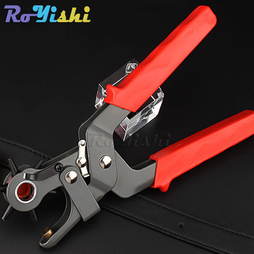 Multifunctional Leather Hole Punch Hand Tools Pliers Belt Hole Maker Belt  Punch - AliExpress