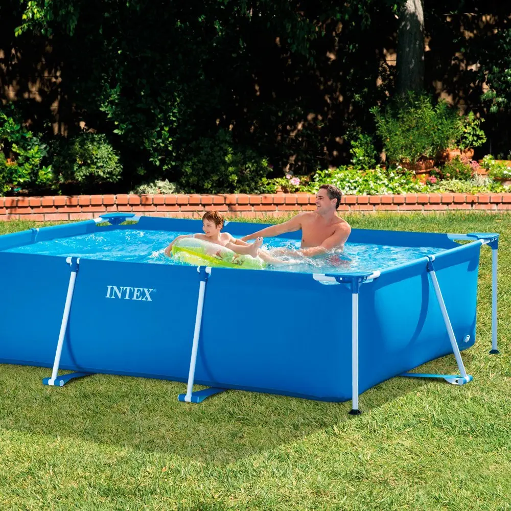 Прямоугольный бассейн над землей Intex рамка 300x200 H 75 см 28272|frame pool|pool poolpool swimming |