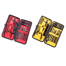 Новые 16 шт. кусачки для ногтей из нержавеющей стали иглы для удаления акне Красота маникюрный набор педикюрные принадлежности