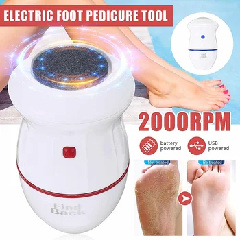 

Electric Foot Grinder Pedicure Tools Callus Remover Foot Care Tool Remover Absorbing Machine Dead Skin Foot Polisher Trimmer