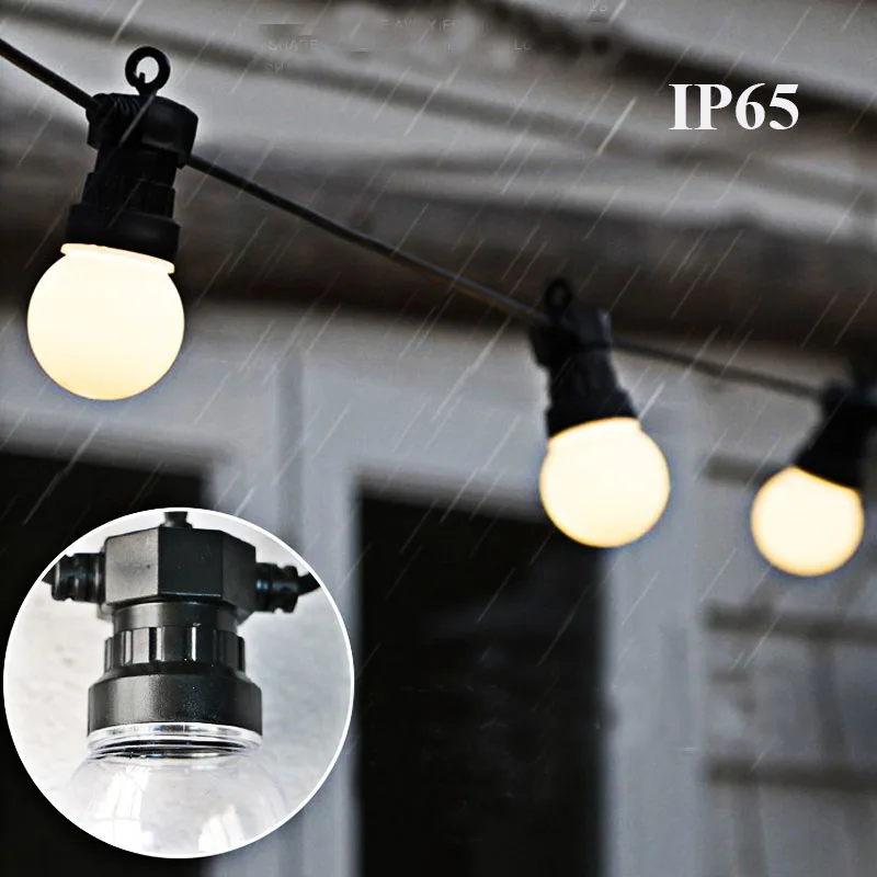 

8M 13M G50 Christmas Led Light String warm guirlande led Fairy Lights For new year Wedding Party garden home Decoration joneaz