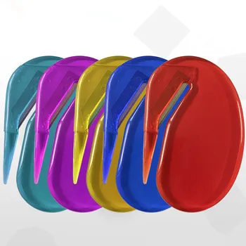 

Plastic Mini Letter Opener Knife Letter Mail Envelope Opener Safety Paper Guarded Cutter Stainless Steel Blade Unpacking Knife