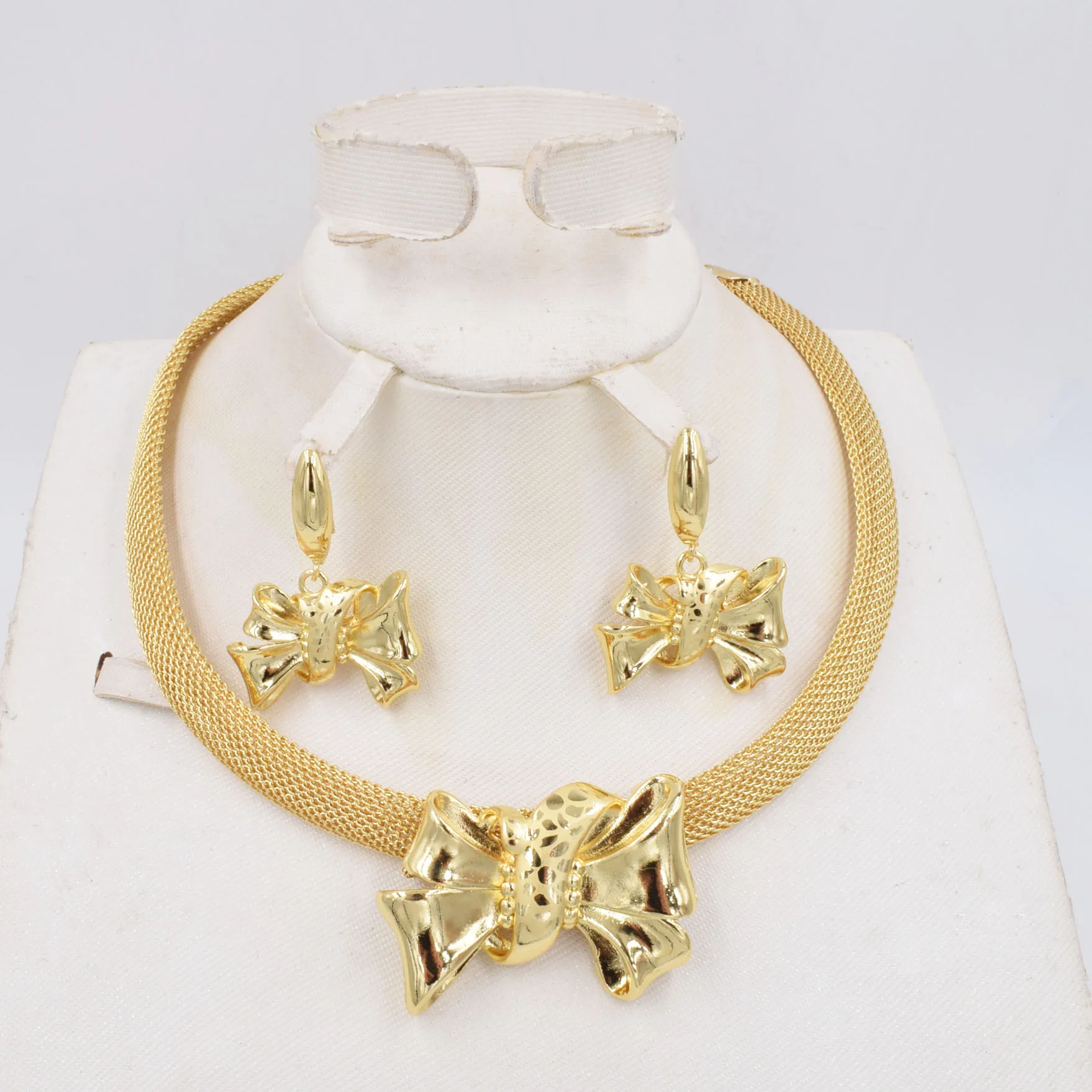 

NEW BIG SET HOT dubai Filled Women Party Jewelry Set Women Wedding Necklace Bracelet Earring Ring African Beads Jewelry Set
