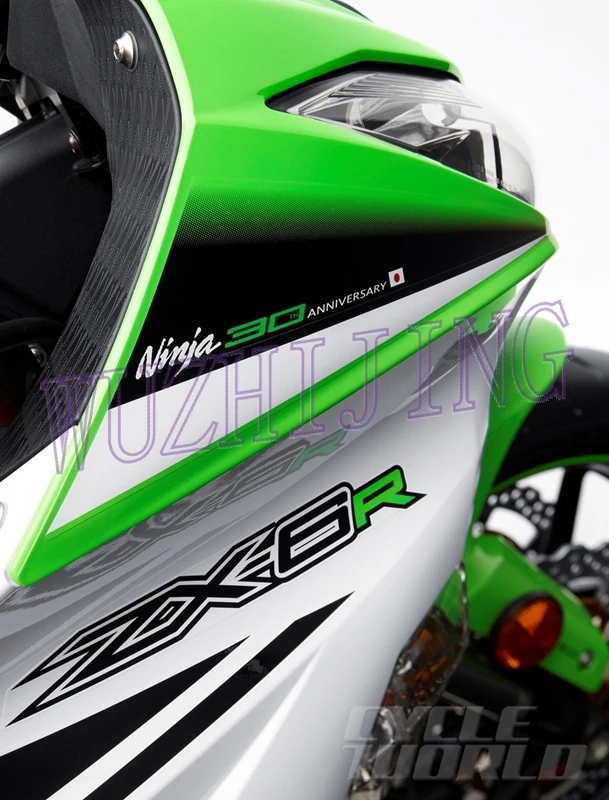 Пластик Обтекатели 636 Zx-6r 15 16 Обтекатели для Кавасаки Zx6r зеленый черный, белый цвет наборы для тела Kawasaki Zx6r 2013