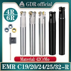 Emr c12 c15 c16 c19 c20 c25 c32 fresa fresa redonda nariz fresa r4 4r 5r 6r redonda nariz fresa barra fresa cabeça