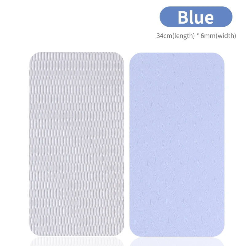 blue-square Противоскользящие тренировочные наколенники Подушка Круглый/квадратный ТПЭ Йога устраняет колени запястье локоть боль коврики для упражнений - Цвет: blue-square
