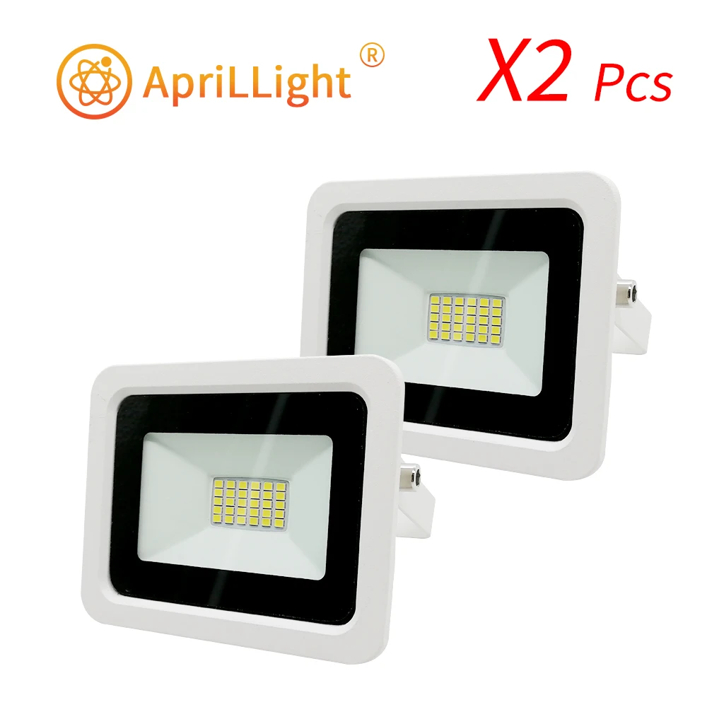 2/4 шт. Светодиодный прожектор 10 Вт 20 30 50 100 AC220V отражатель IP68 водонепроницаемый